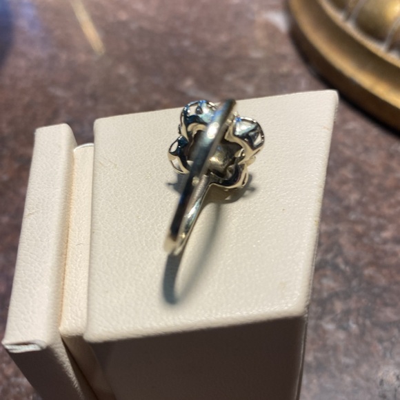 14 K Pearl/Diamond Ring - Picture 4 of 5